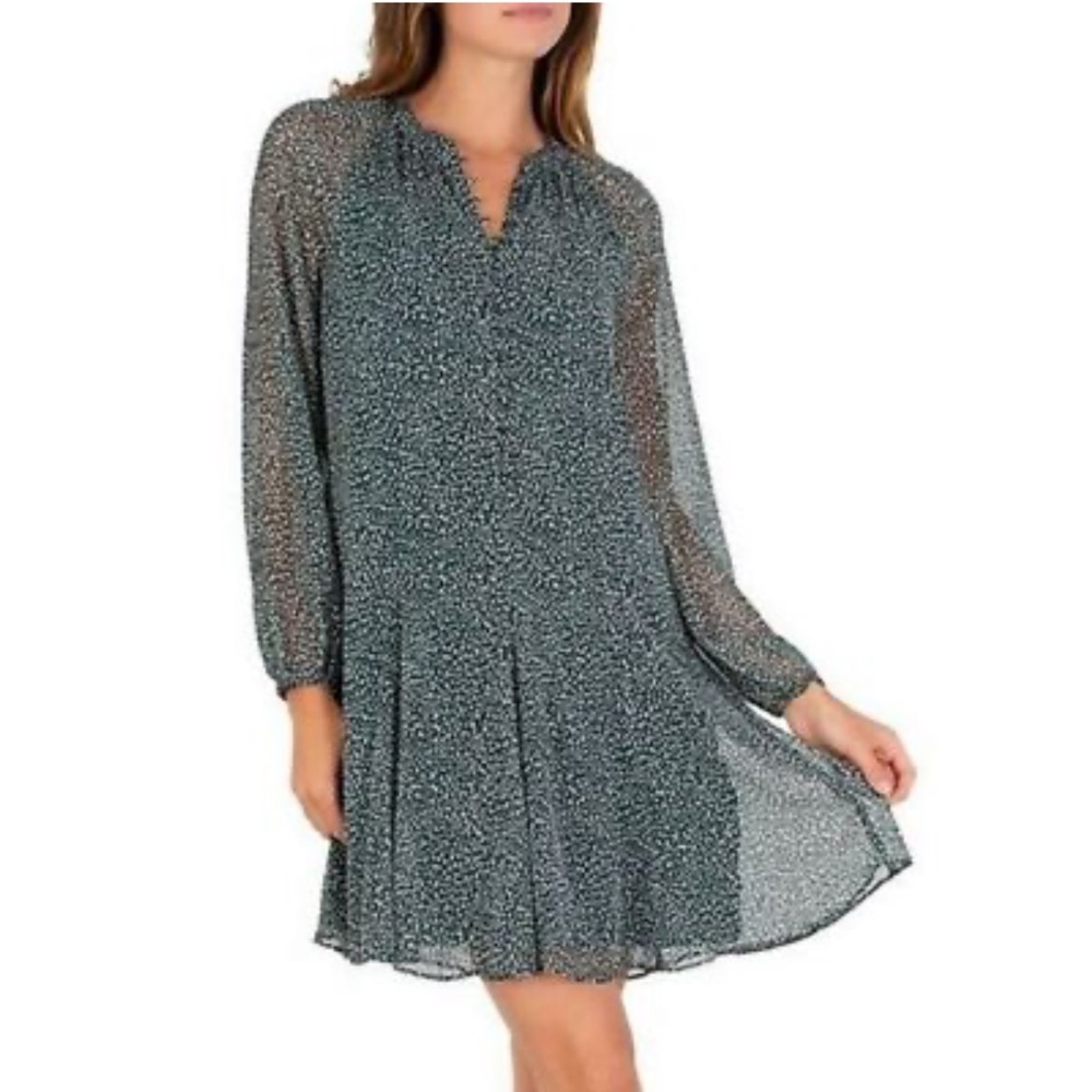 Joie Limited Edition Arctic Animal Spot Balloon Sleeve Dress
